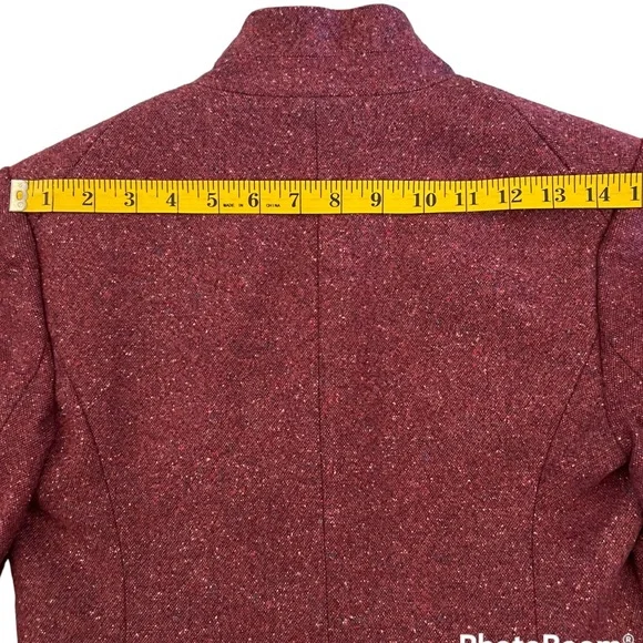 Veronica Beard Burgundy Blazer - Picture 12 of 12
